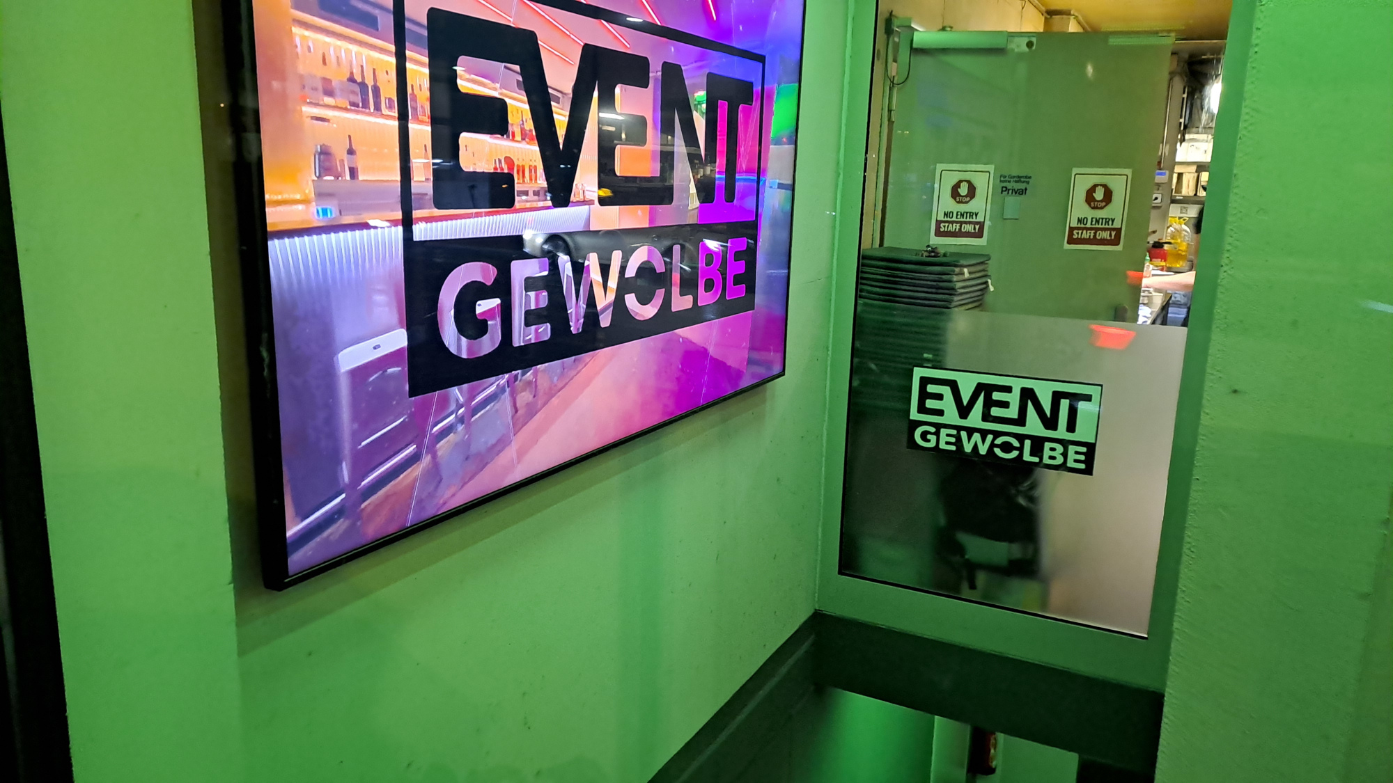 Großansicht Partyraum Eventgewölbe Köln